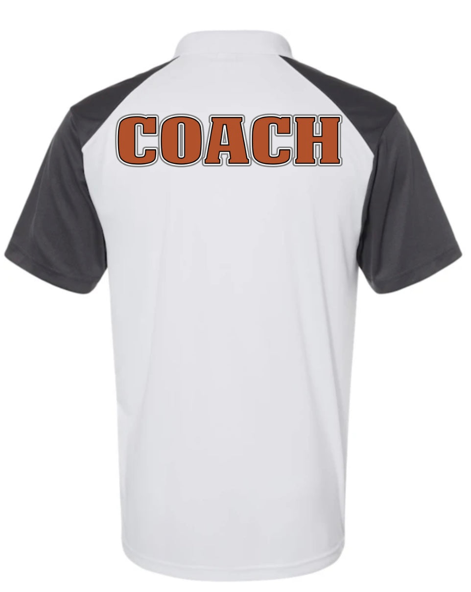 Longhorn COACH, Polo (white)