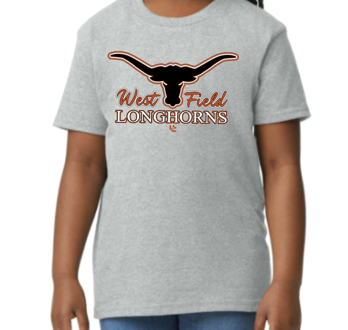 YOUTH, WF Longhorns T-shirt, Multiple Logo Options