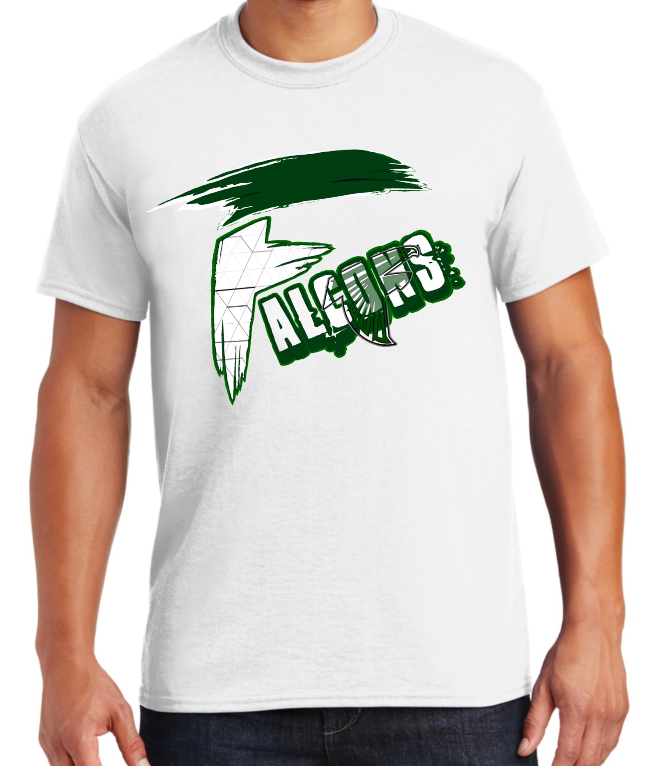 Clearfield Falcons, COACH T-shirt, Multiple Logo Options