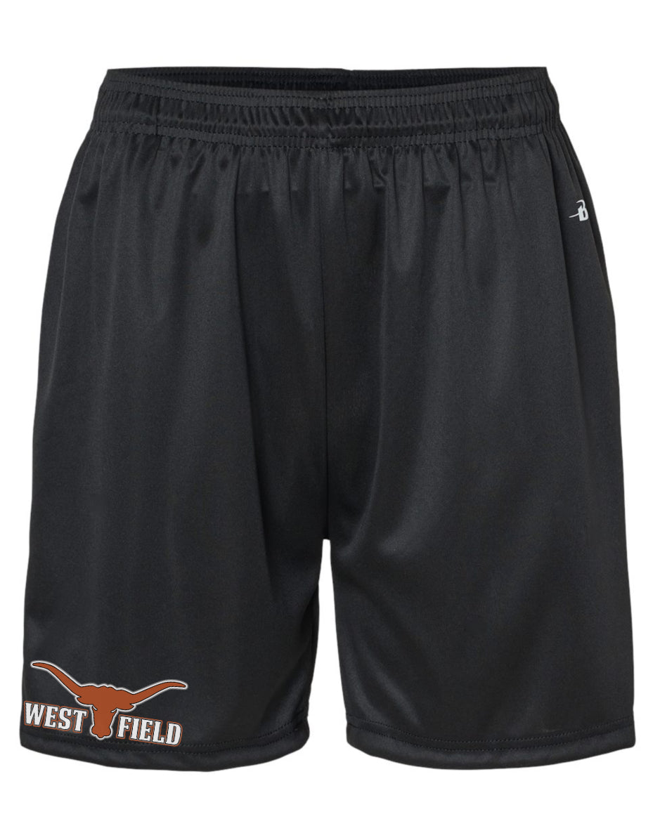 WF Shorts, 5” Above Knee Length, Pocketed Performance Blend