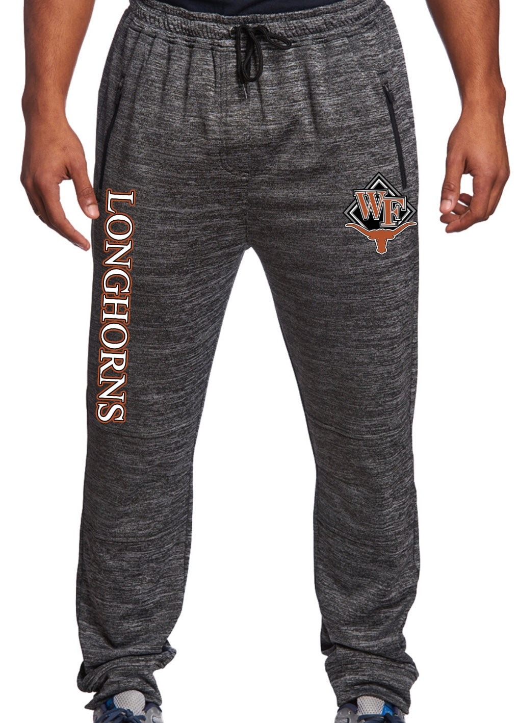 WF Adult Performance Lightweight Fleece Joggers - Burnside (Leg Print)