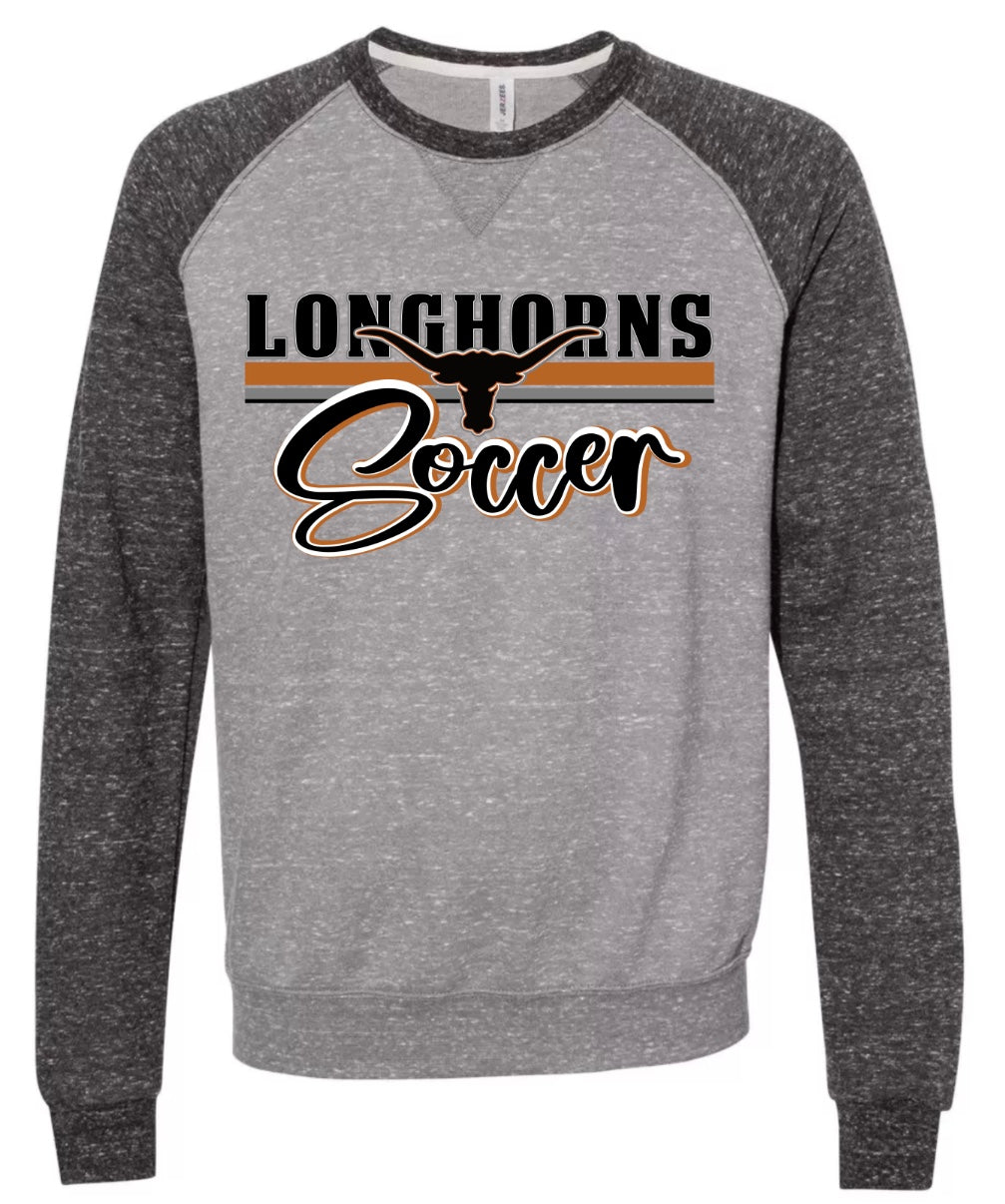 WF Longhorn Crew Neck, Sweatshirt, Adult