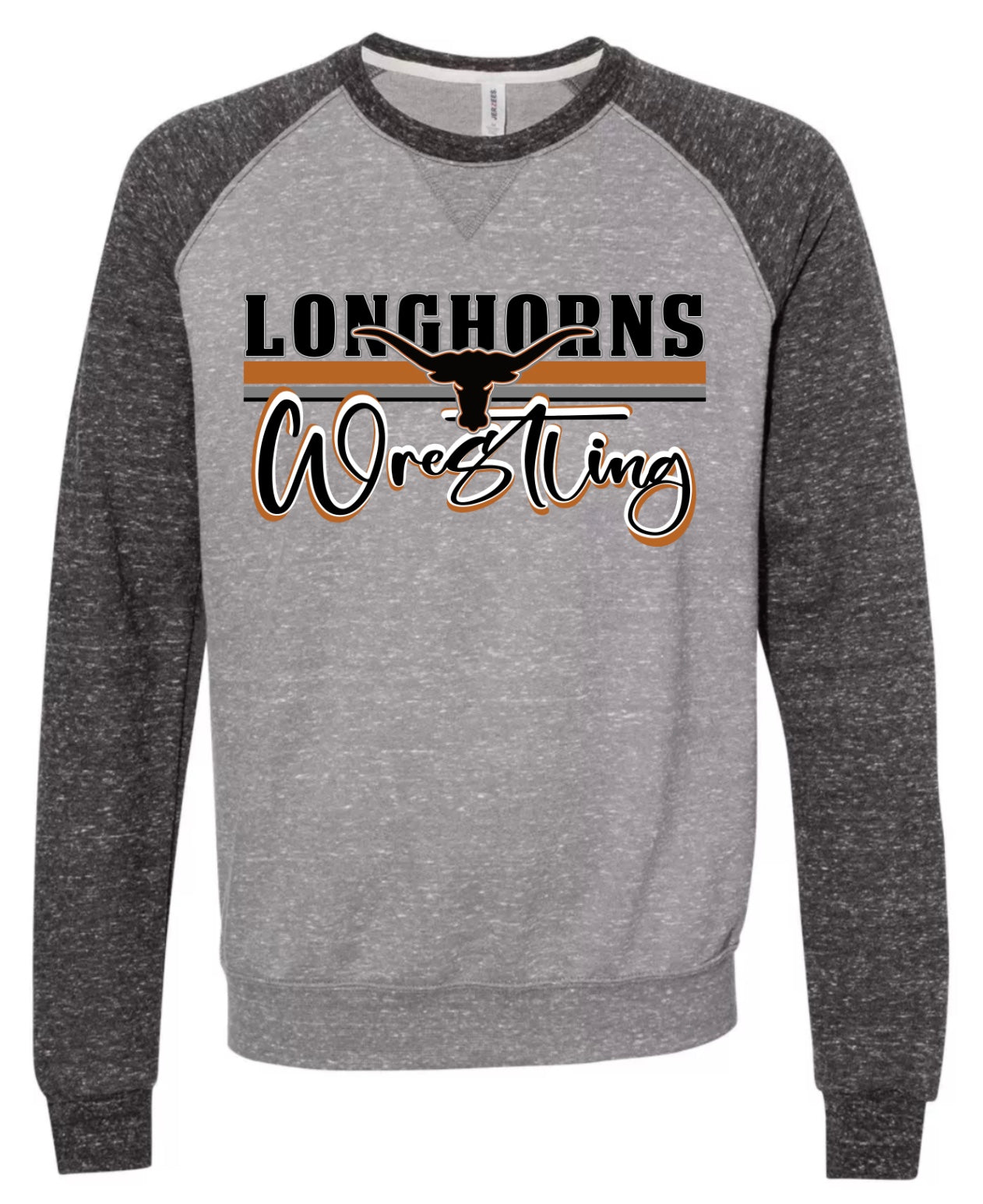 WF Longhorn Crew Neck, Sweatshirt, Adult