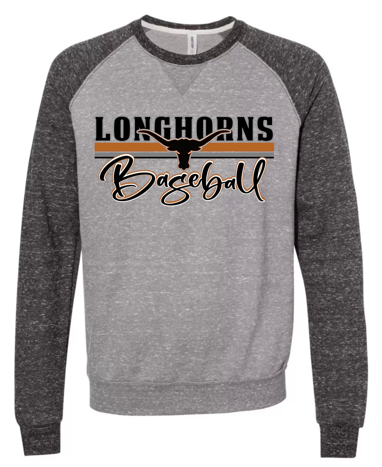 WF Longhorn Crew Neck, Sweatshirt, Adult