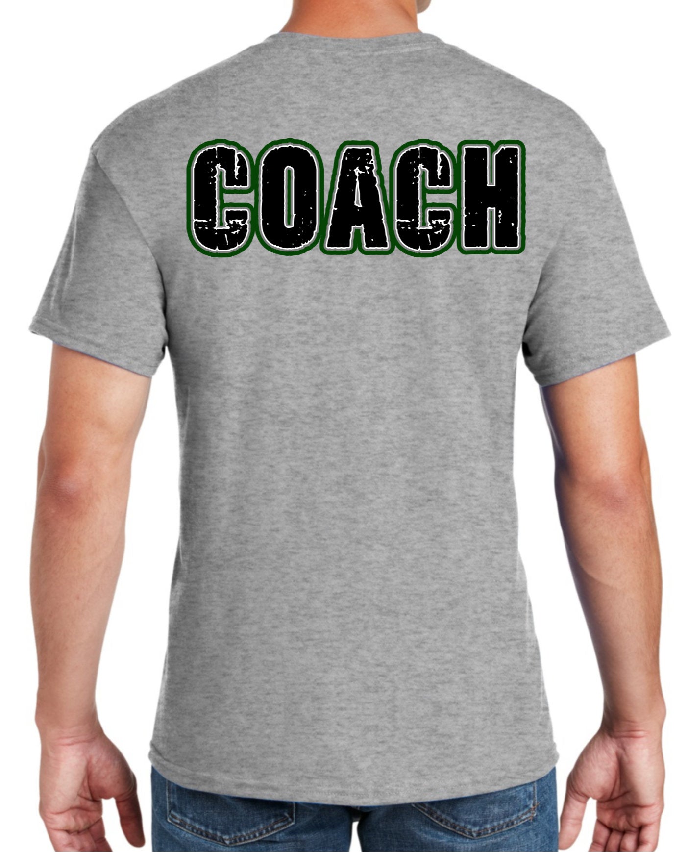 Clearfield Falcons, COACH T-shirt, Multiple Logo Options