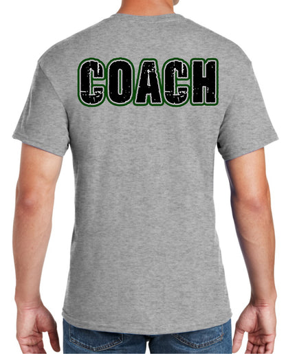 Clearfield Falcons, COACH T-shirt, Multiple Logo Options