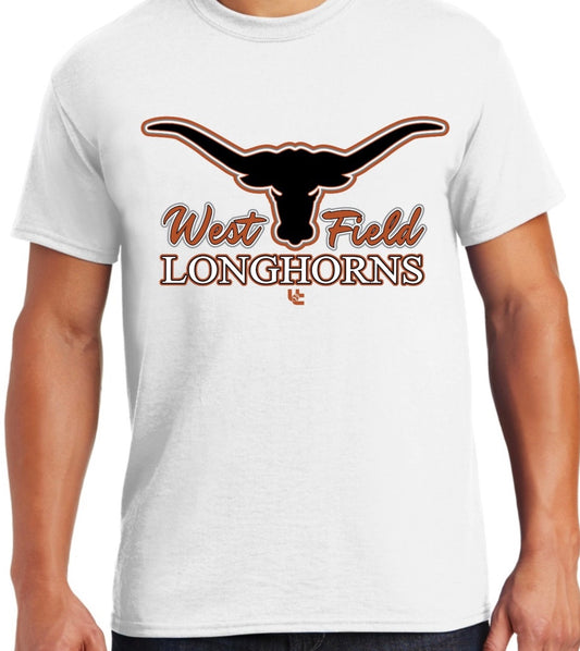 (COACH) WF Longhorns, Adult T-shirt, Multiple Logo Options