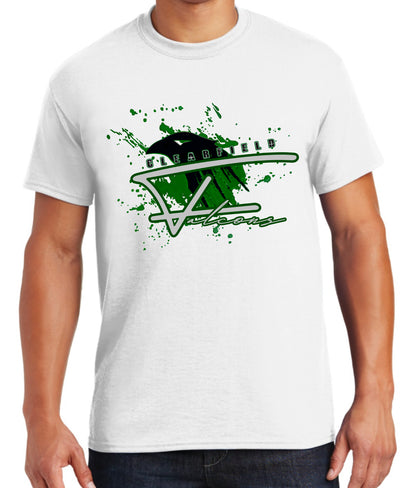 Clearfield Falcons, T-shirt, Multiple Logo Options