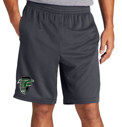 CF Shorts, Knee Length, Pocketed Performance Blend