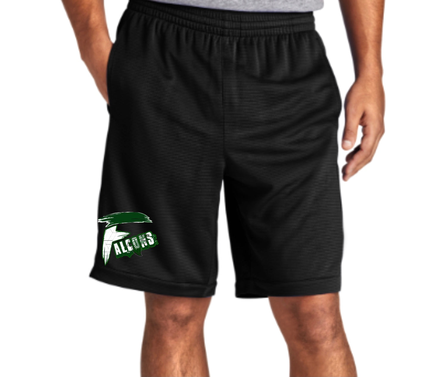 CF Shorts, Knee Length, Pocketed Performance Blend