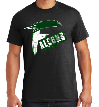 Clearfield Falcons, T-shirt, Multiple Logo Options