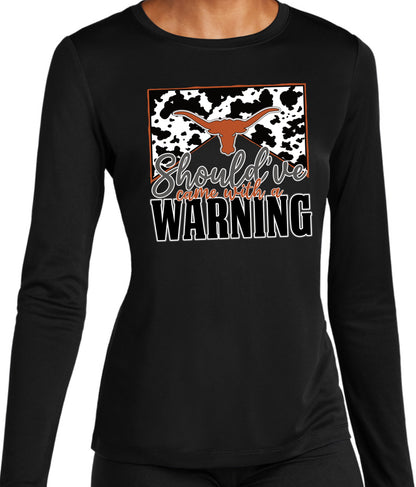 WF Warning UV long Sleeve, Adult