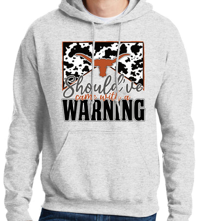 WF Warning Hoodie, Adult