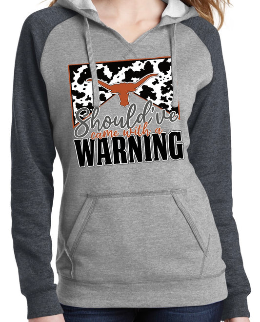 WF Warning Hoodie, Adult