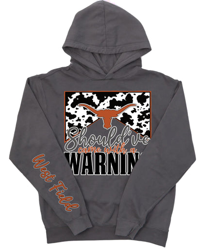 WF Warning Hoodie, Adult