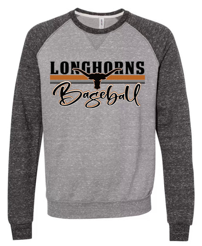 WF Longhorn Crew Neck, Sweatshirt,  Adult