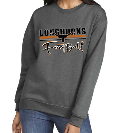 WF Longhorn Crew Neck, Sweatshirt,  Adult